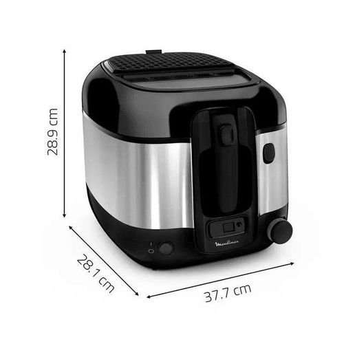 product_image_name-Moulinex-Friteuse Électrique Super Uno a huile 2.2L 1800W 1.5KG Inox - AM316D10-3