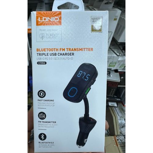 Mohard Bluetooth Voiture, Transmetteur FM Bluetooth 5 0 Adaptateur