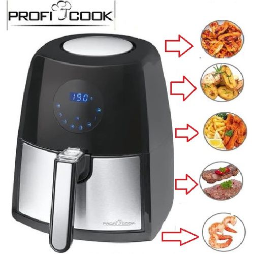 Friteuse À Air Chaud - Digital 2,5L -1500W -1147- Noir/Argent - Prix en  Algérie