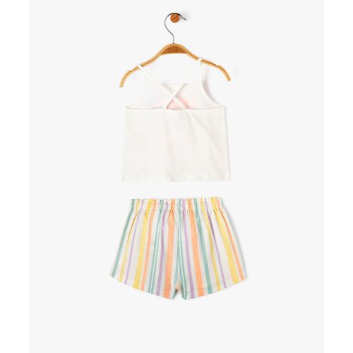 product_image_name-Gemo-Ensemble 2 pièces short et débardeur imprimés bébé fille-4