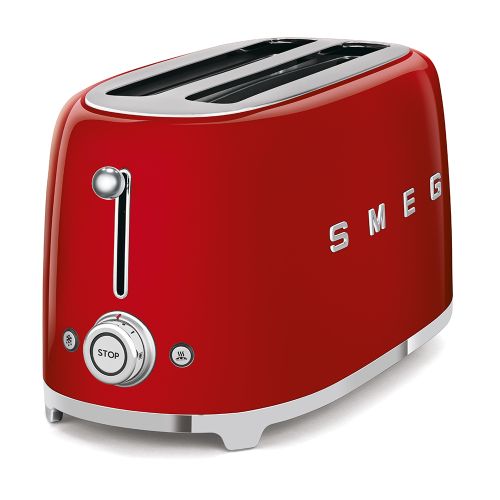 Grille pain SMEG TSF02RDEU ROUGE 1500W 2 FENTES 4 FONCTIONS AVEC Thermostat  - Prix en Algérie