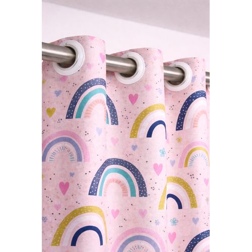 product_image_name-Générique-Rideau Enfant Motif Arc-en-Ciel – 1 Panneau – 140 x 160 cm-2