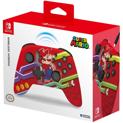 Manette Switch Pro sans Fil - HORI Edition Super Mario - Prix en