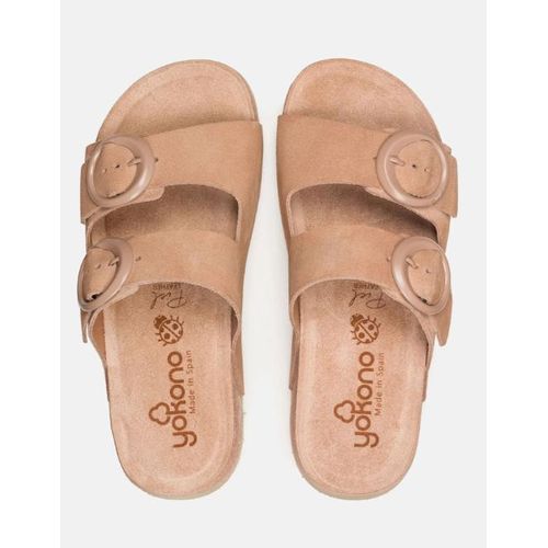 product_image_name-YOKONO-Sandale Plate Femme En Cuir-5