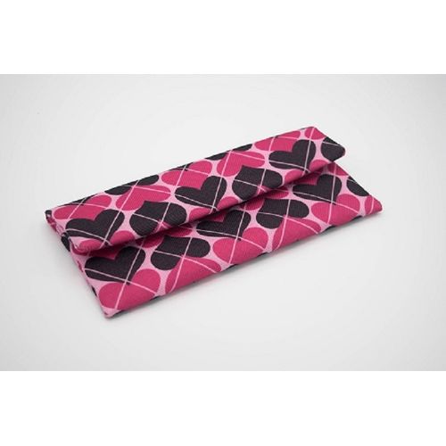 Pochette Papiers Voiture - Rose A Coeurs Noir,, - Prix en Algérie