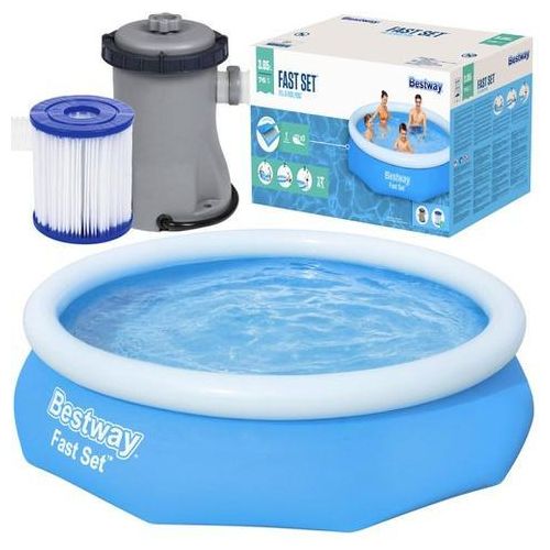 product_image_name-Bestway-Piscine Hors Sol 305x76cm Avec Kit Complet (Pompe De Filtration+Accessoires Pompe+Filtre)-1