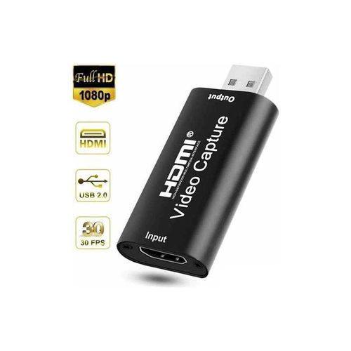 Carte de Capture Vidéo / Audio HDMI vers USB 2.0 Full HD / 4K UHD