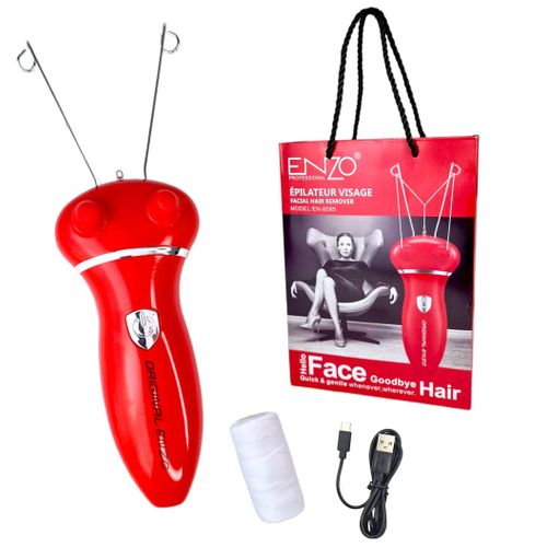 product_image_name-ENZO PROFESSIONAL-Épilateur automatique pour femme - Fil de coton - Épilateur humide et sec sans fil - Épilateur facial pour femme-1