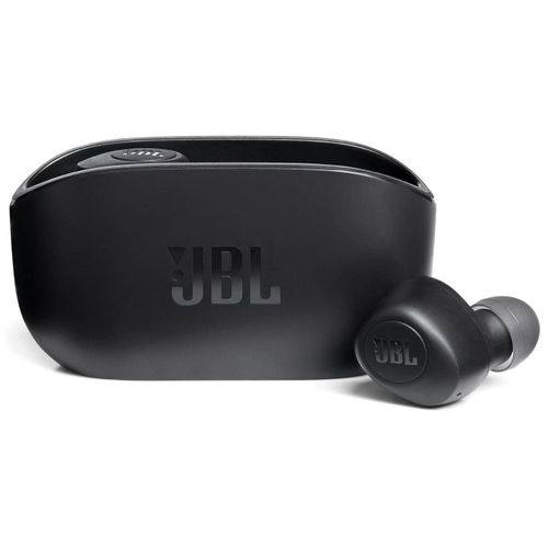 Écouteurs Bluetooth intra-auriculaires JBL Wave100TWS, Son Basse Profonde -  Noir - Prix en Algérie