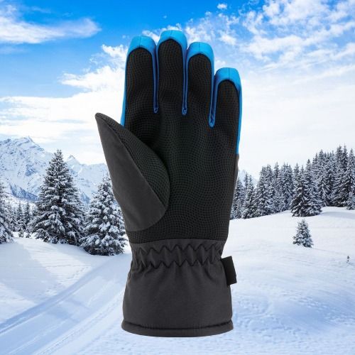 Gants de neige pour bébé, tricoté, Ski chaud d'hiver, pour garçon et fille,  enfant de 3 ans - AliExpress