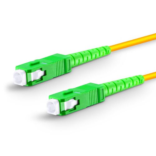Cable (Jarretière) Fibre Optique SC-APC/SC-APC Simplex Monomode