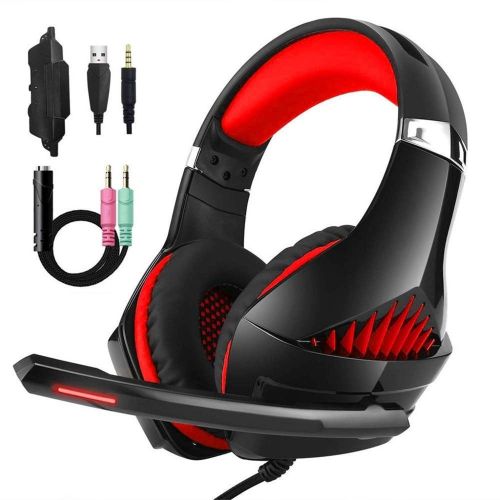 Casque Pro Gaming Avec Microphone Lumineux Pour Pc Mobile Ps4 Gm-5 - Prix  en Algérie