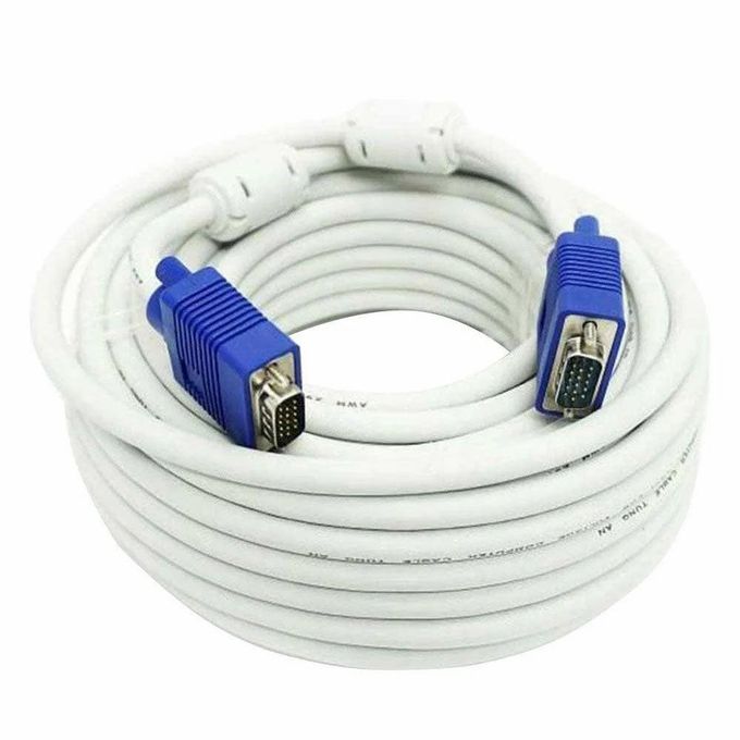 Câble SVGA 3 M HDB15 Mâle-mâle – Haute Qualité, Pour écran PC, Transmission Fiable