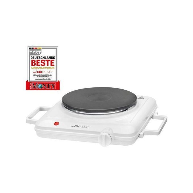 Plaque De Cuisson Simple 1500 W - Ekp - 5027 Cb Blanc - Prix en Algérie