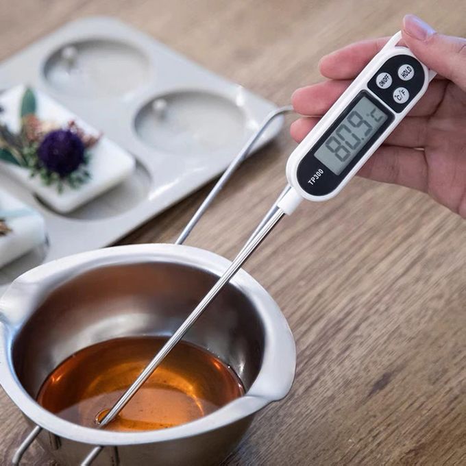 Thermomètre de Cuisine Digital Meter 20cm Noir au meilleur prix