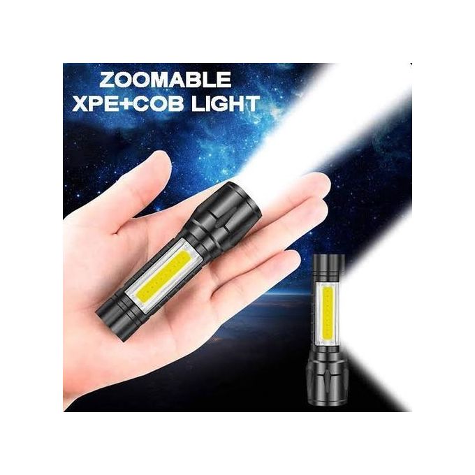 Lampe Torche De Poche Led Lanterne De Camping Étanche Xpe Usb Rechargeable  - Prix en Algérie