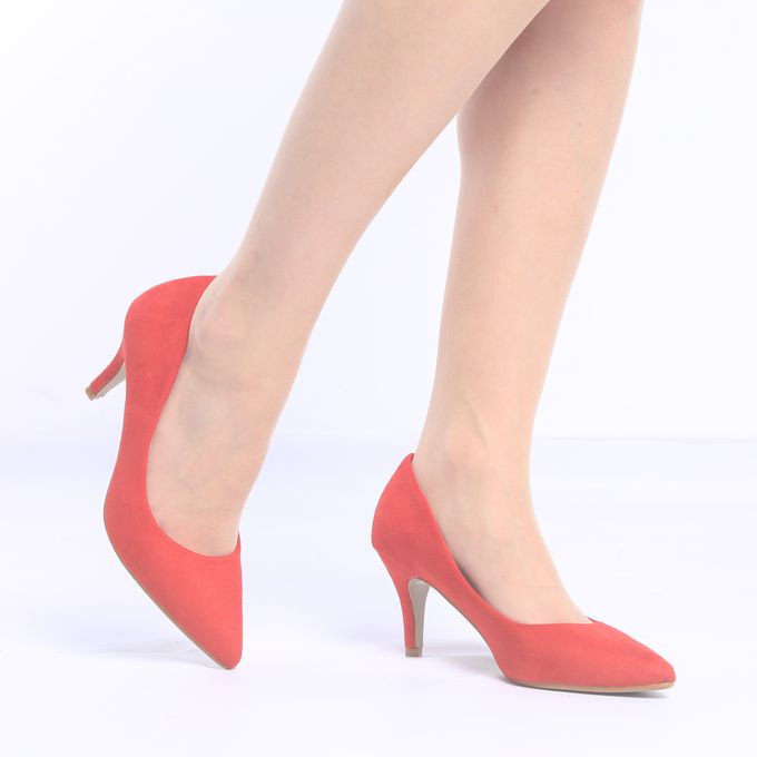 Chaussures Femme - A Talon - Rouge - Prix en Algérie