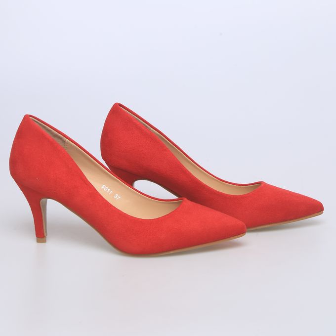 Chaussures Femme - A Talon - Rouge - Prix en Algérie