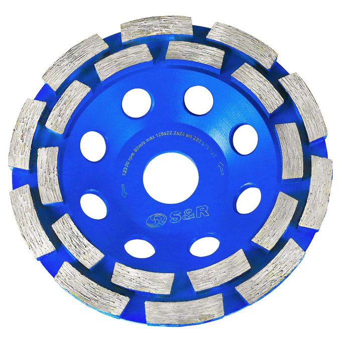 115Mm Diamant Disque De Meule Disque Béton Maçonnerie Pierre Marbre Ponçage  BLEU