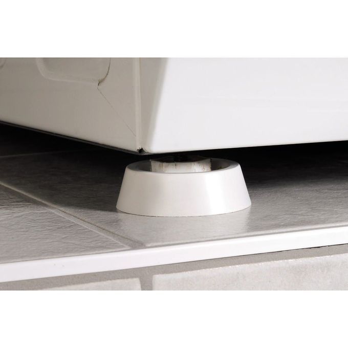 Anti-Vibrations Pour Machine À Laver (4 Patins) - Blanc - Prix en