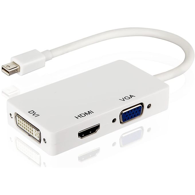 Adaptateur Mini DisplayPort vers VGA / HDMI et DVI, pour Écran et