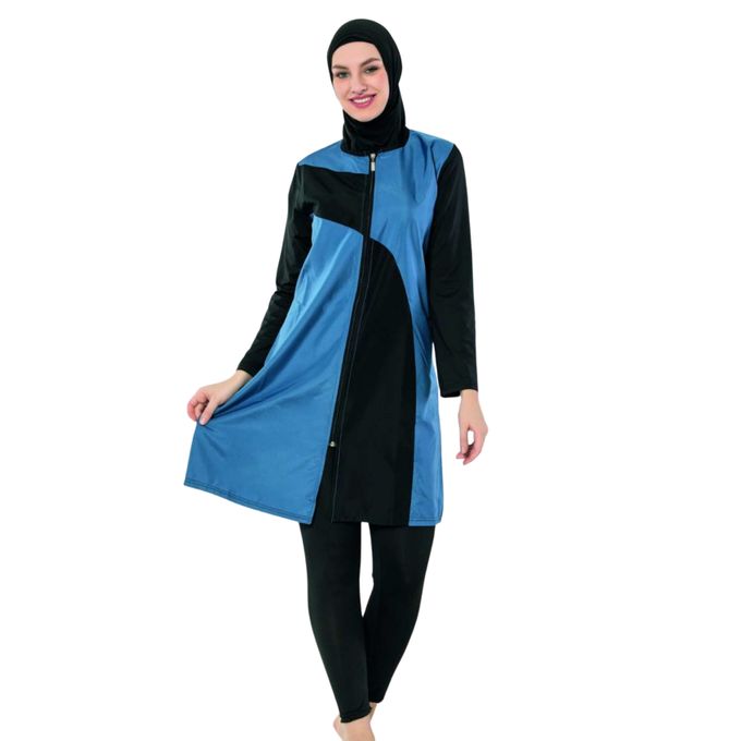 Burkini Femme - Noir / Marron - Prix en Algérie