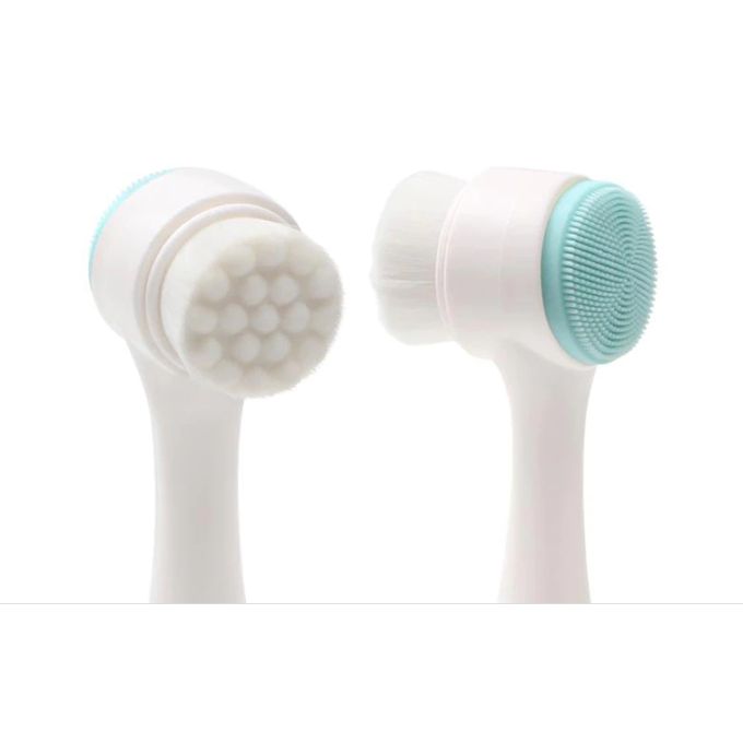 Brosse Visage Nettoyante Manuelle Dual Facet Massage Silicone Brosse a  Visage Soins de La Peau SPA - Cdiscount Electroménager