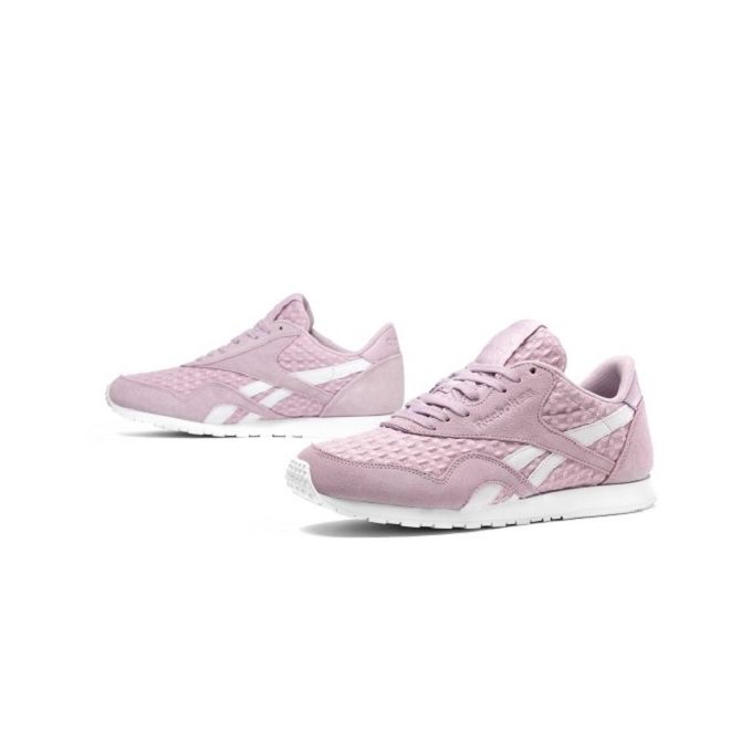 reebok basket femme rose