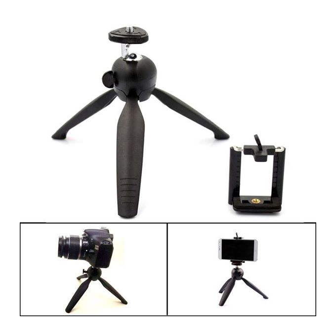 QY Mini Trépied pour Smartphone GoPro et appareil photo SLR