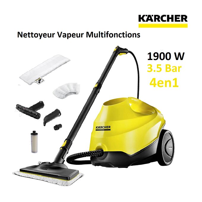 Nettoyeur Vapeur Sc3 - Easy Fix -1900W- Jaune - Prix en Algérie