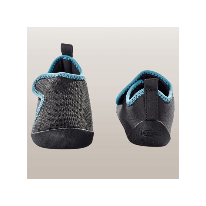 Chaussons enfant eco-conçus - Gris foncé - Decathlon