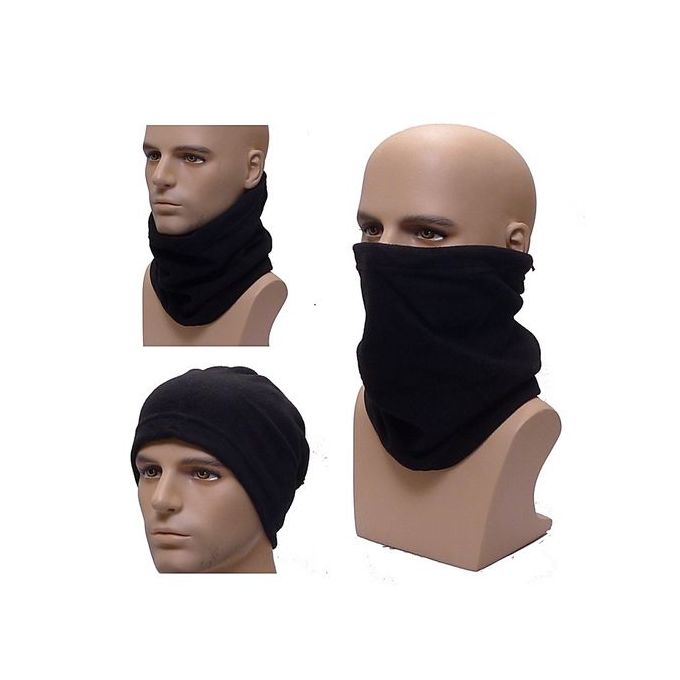 Cagoule Polaire Femme Masque Polaire Chaud Cache-Cou en Polaire d