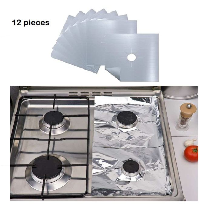 Protection Pour Gaziniere Lot De 12 Protection En Aluminium Facile A Nettoyer Prix En Algerie Jumia Dz