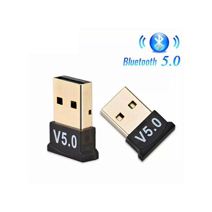 Adaptateur Usb Bluetooth Pour Laptop & Pc De Bureau V5.0 - Prix en