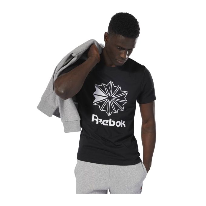 t shirt reebok homme