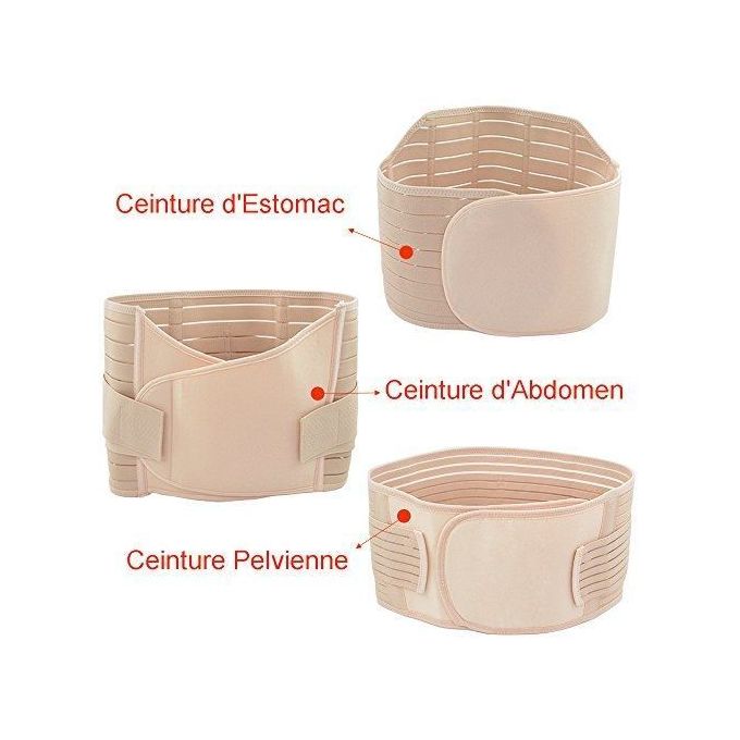 Ceinture Post-Partum/Après Grossesse - Beige - Prix en Algérie