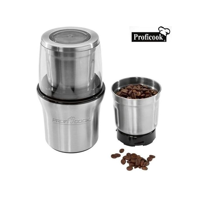 Moulin À Café Electrique 2 En 1 - Pc-Ksw1021 - Silver - Prix en Algérie