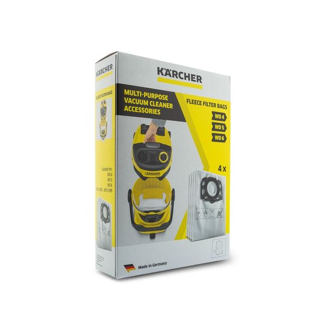 Sacs Aspirateur KARCHER Paquet de 4 - Electro Dépôt