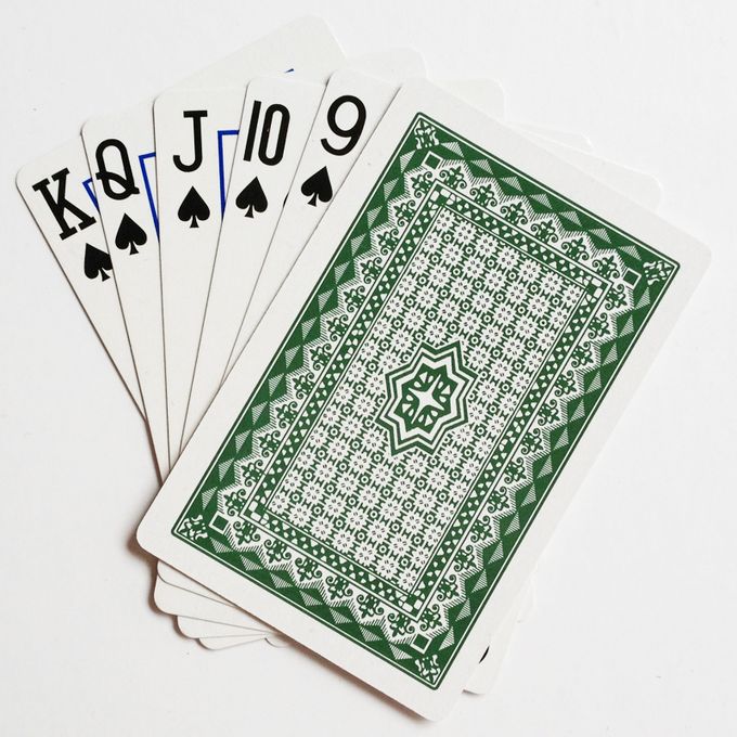 Jeu De Cartes High-Grade Poker Double K 54 Pièces/Ensemble