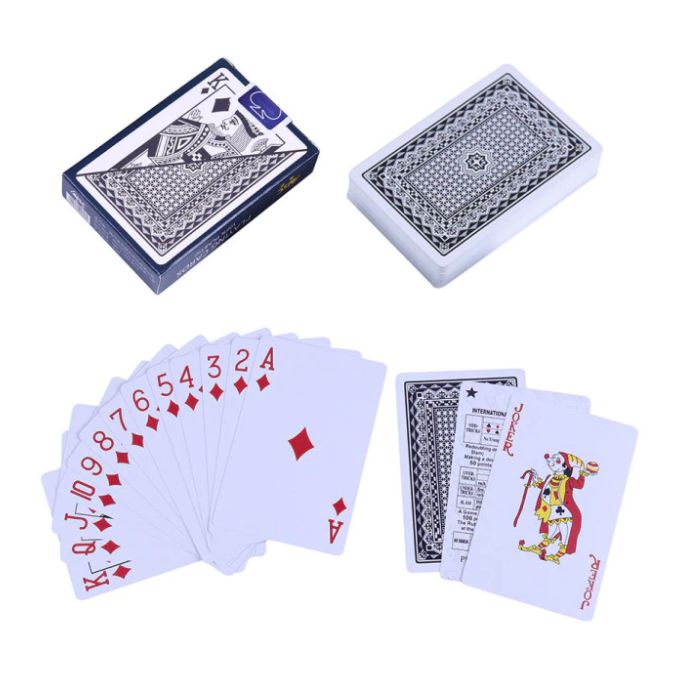 Jeu De Cartes High-Grade Poker Double K 54 Pièces/Ensemble