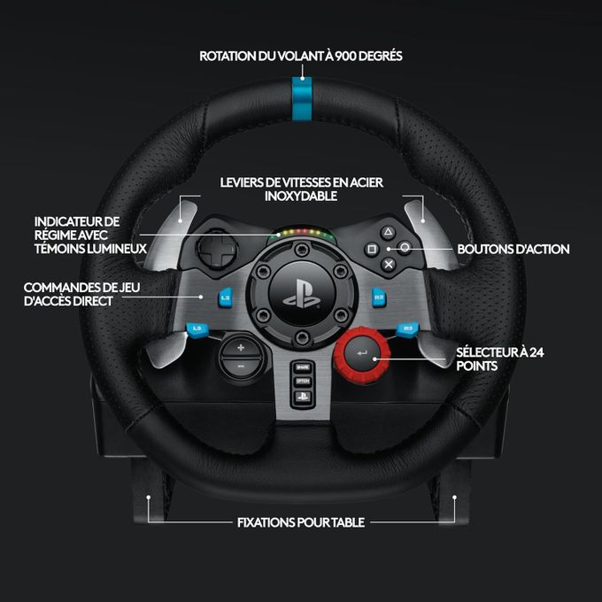 LOGITECH G29 Driving Force Racing Wheel for PS5, PS4, PS3 and PC - Alger  Algérie