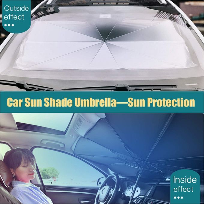 Pare-soleil pliable pour voiture protection solaire bloc UV - Letshop.dz