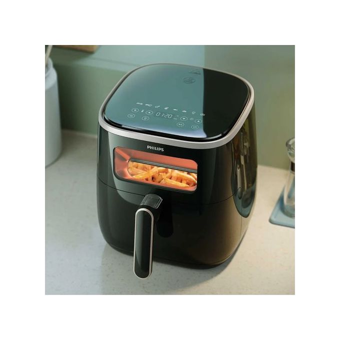 Friteuse sans huile Airfryer HD9257/80 Noire PHILIPS XL DIGITAL