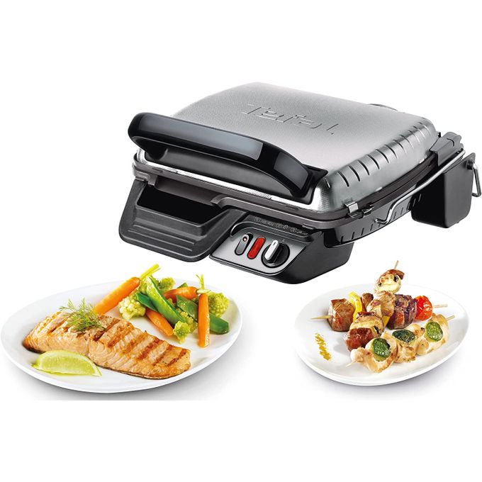 Grill Viande - Ultra compact - ouverture 180° - 2000 W - Plaque