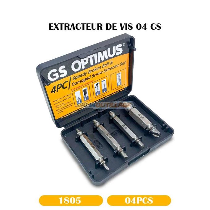 2/6pcs Ensemble D'extracteur De Vis Endommagé Extracteur De - Temu Canada