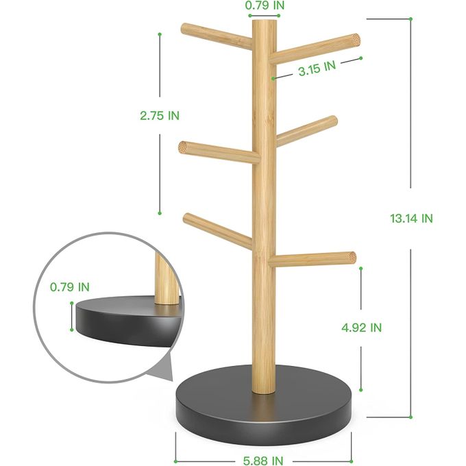 Porte-gobelet en forme d'arbre Porte-gobelet suspendu en bois  massifCreative Drain Water Cup Rack KXRE - AliExpress