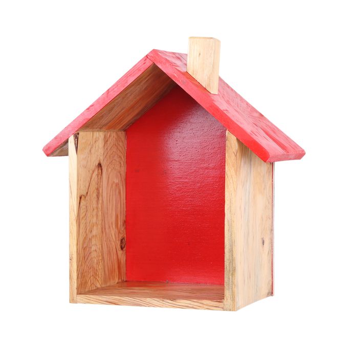 Etagere Maison En Bois Marron Et Rouge Prix En Algerie Jumia Dz