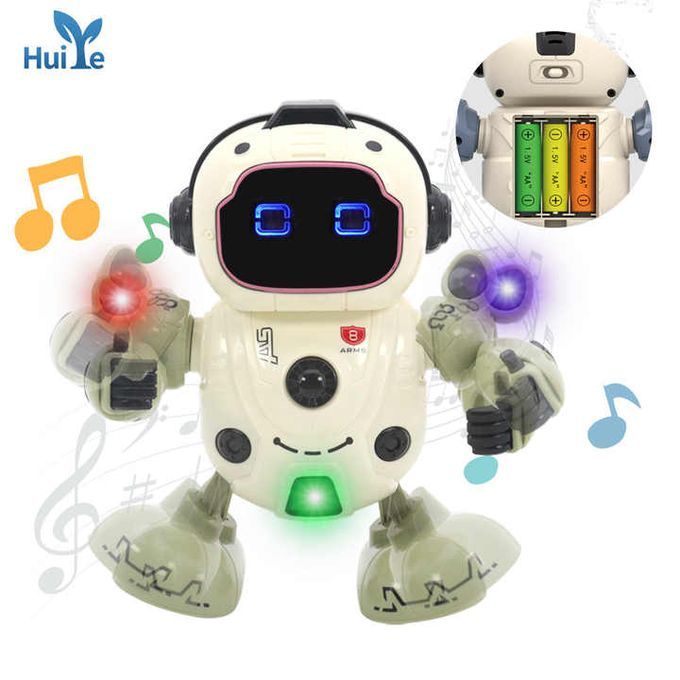 Jouet Robot Lumineux & Parlant-Blanc Vert - Prix en Algérie