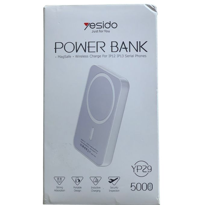 Cargador Portatil para iPhone Apple de 5000mAh Original Yesido I Oechsle -  Oechsle