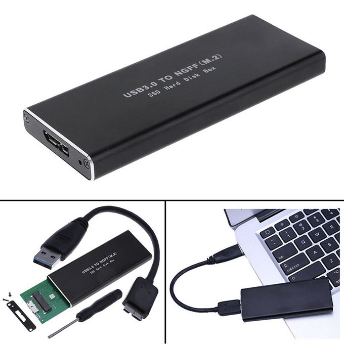 UGREEN BOÎTIER USB C 3.2 THUNDERBOLT 3 POUR SSD M.2 PCI-E NVME ou M.2 SATA  avec Protection prix Algérie - Comparaison des prix